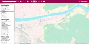 Geoportal Heidelberg Liegenschaften